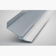 Stegplatten Aluminium-Wandanschluß