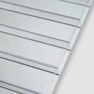 Stegplatten Acryl Stegdoppelplatte 16/32 klar, Breite 1200mm