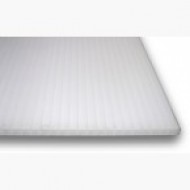 Polycarbonat Stegplatten Stegdreifachplatten 16mm opal-weiß, Breite 1200mm