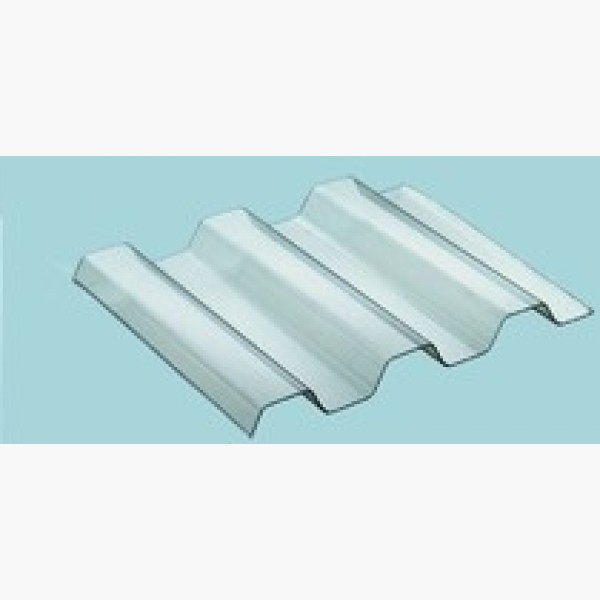 Wellplatte PVC ONDEX Super HR Trapez 70/18 transparent-natur, Breite 1095mm