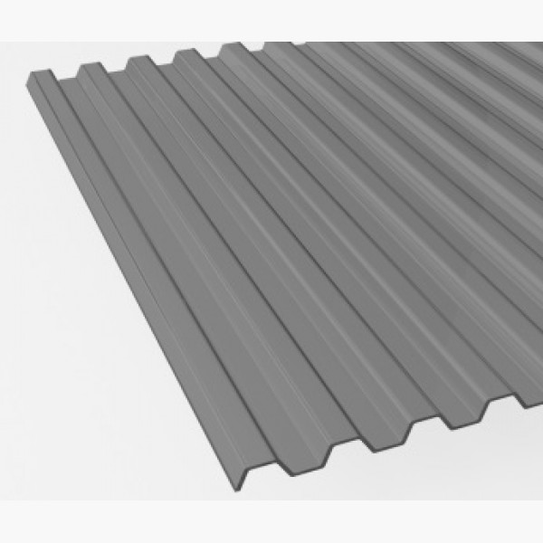 Polycarbonat Wellplatte 76/18 Trapez Heatstop, Breite 1116mmm, Stärke 1,1mm