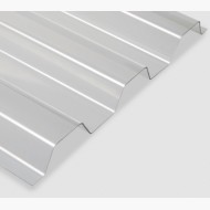 Wellplatte PVC Trapez 70/18 klarbläulich 1,0mm W,Breite 1095mm